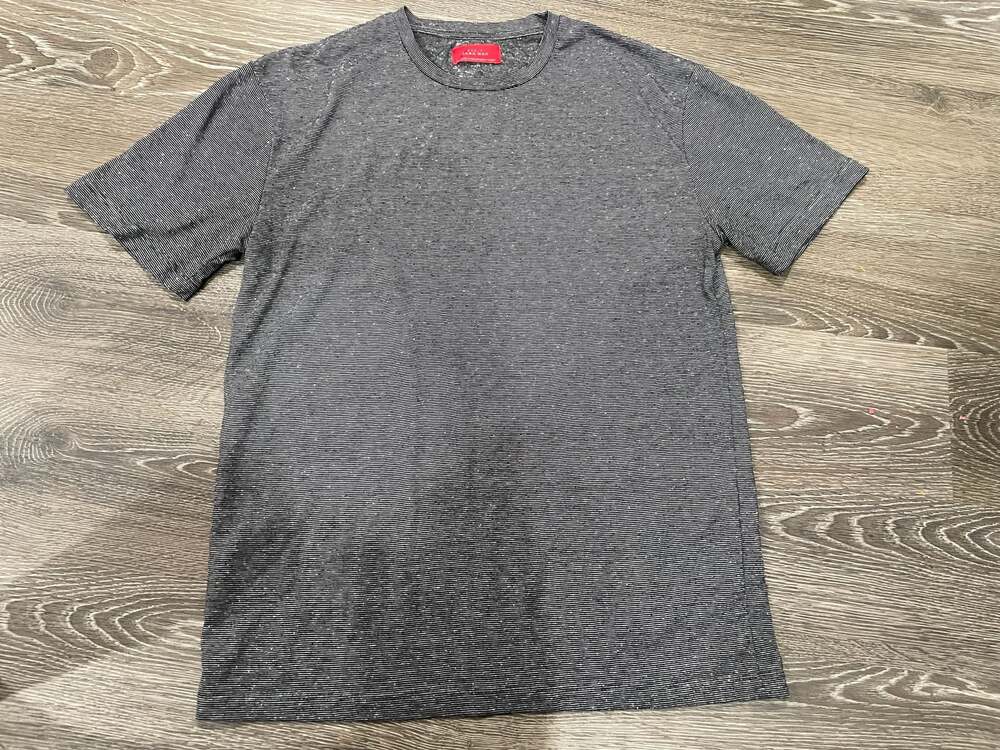 Zara Man Basic Striped Cotton-Blend T-Shirt